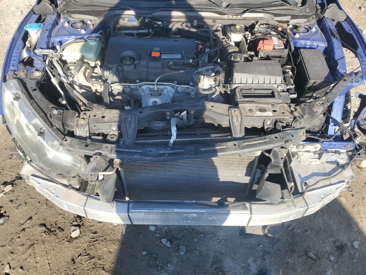 2016 Honda Civic VIN 2HGFC4B00GH300280 Copart auction photo, front end / minor dent/scratches damage thumbnail 11