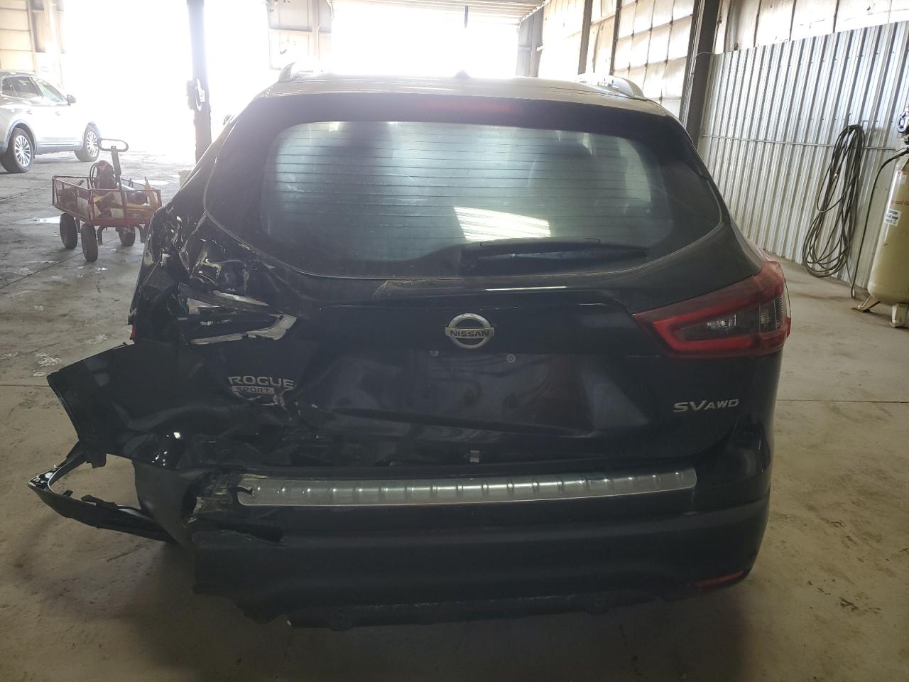 2021 Nissan Rogue VIN JN1BJ1BW2MW664397 Copart auction photo, rear end / front end damage thumbnail 6