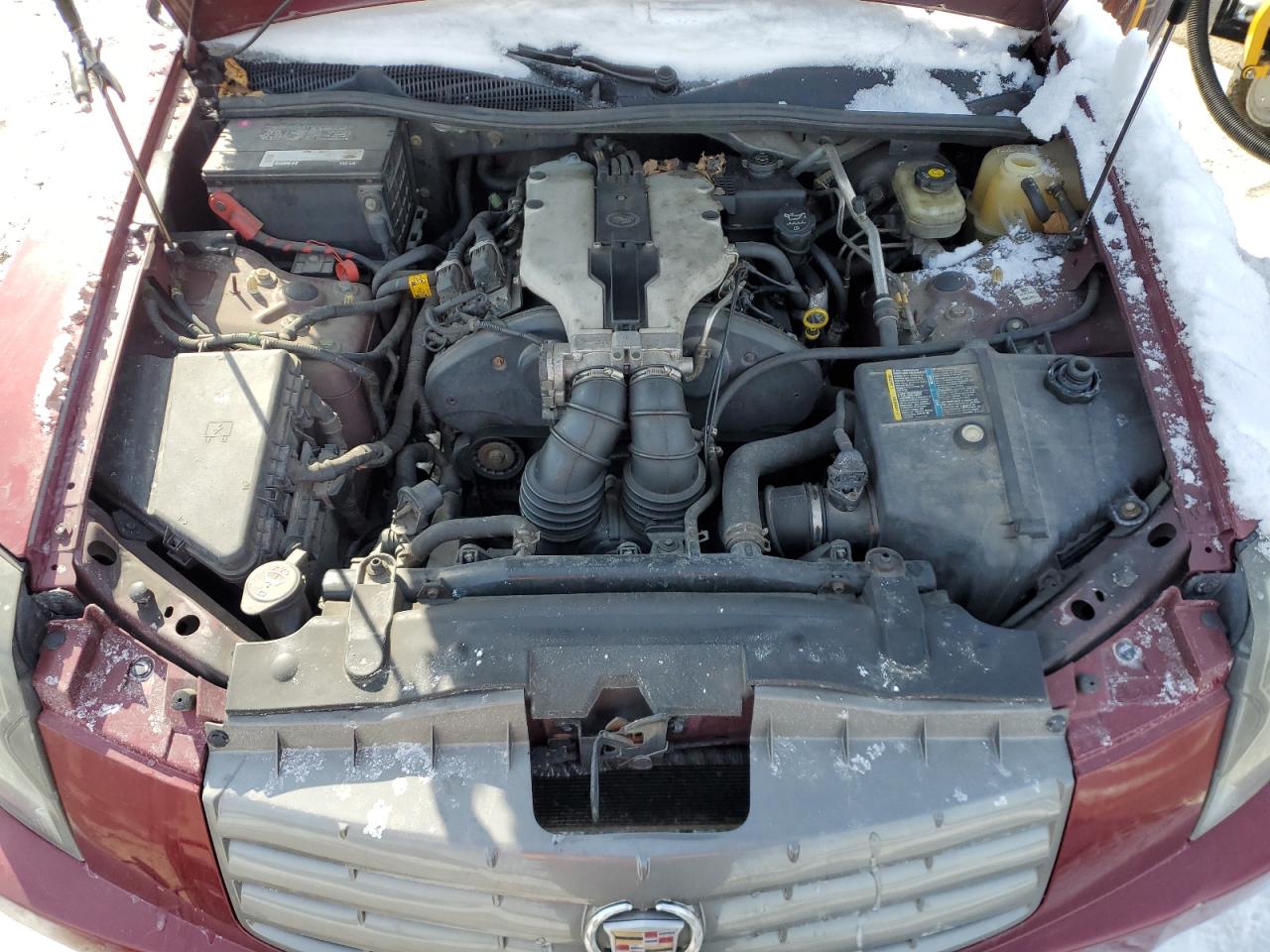 2003 Cadillac CTS VIN 1G6DM57N730106263 Copart auction photo, side damage thumbnail 11