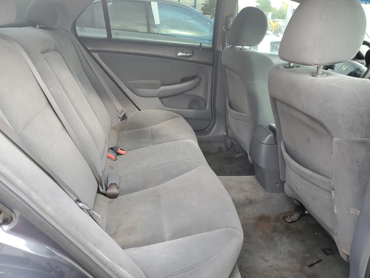 2007 Honda Accord VIN 1HGCM56327A201243 Copart auction photo, rear end damage thumbnail 10