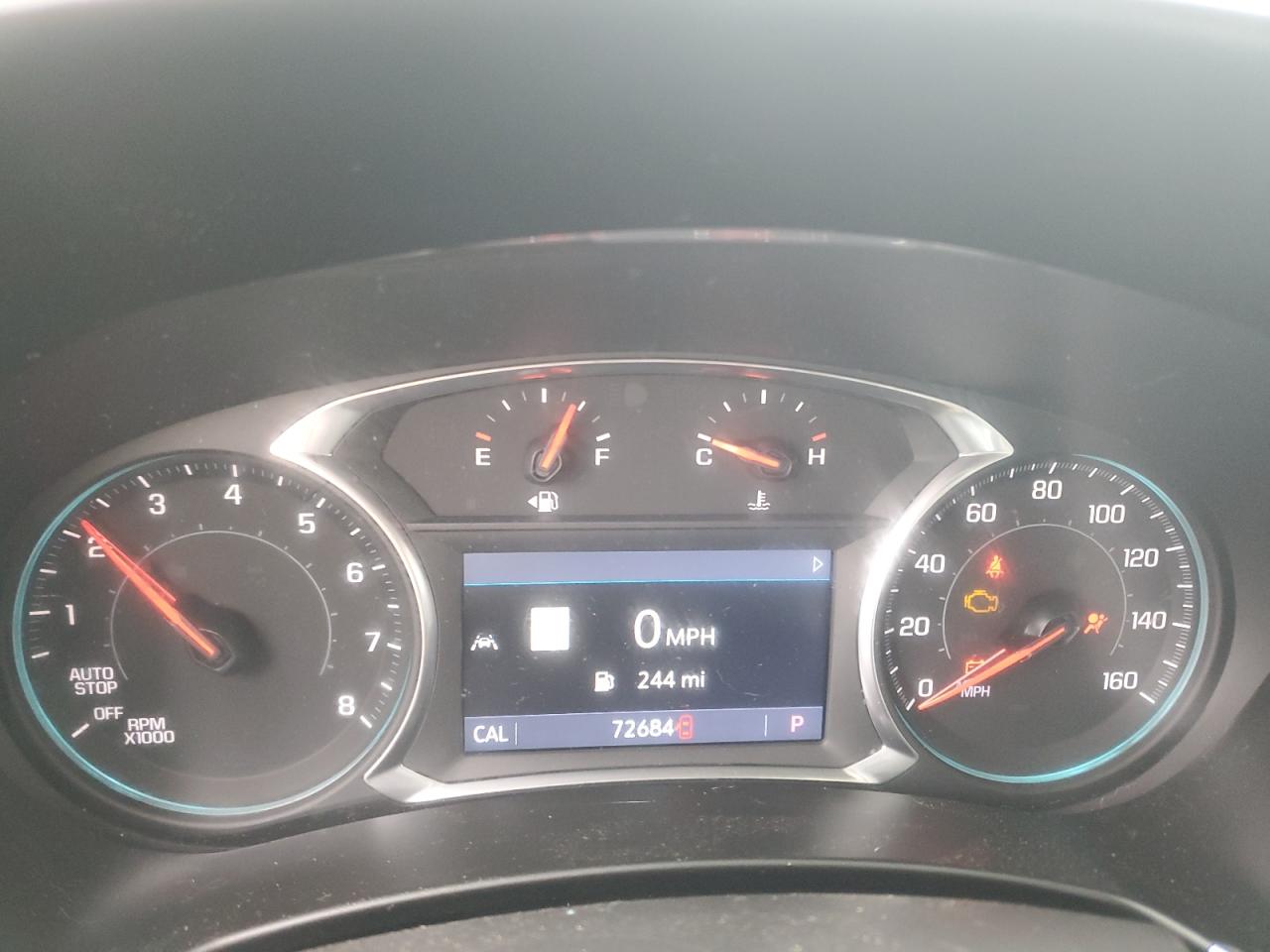 2021 Chevrolet Equinox VIN 3GNAXKEV1ML354688 Copart auction photo, front end damage thumbnail 9