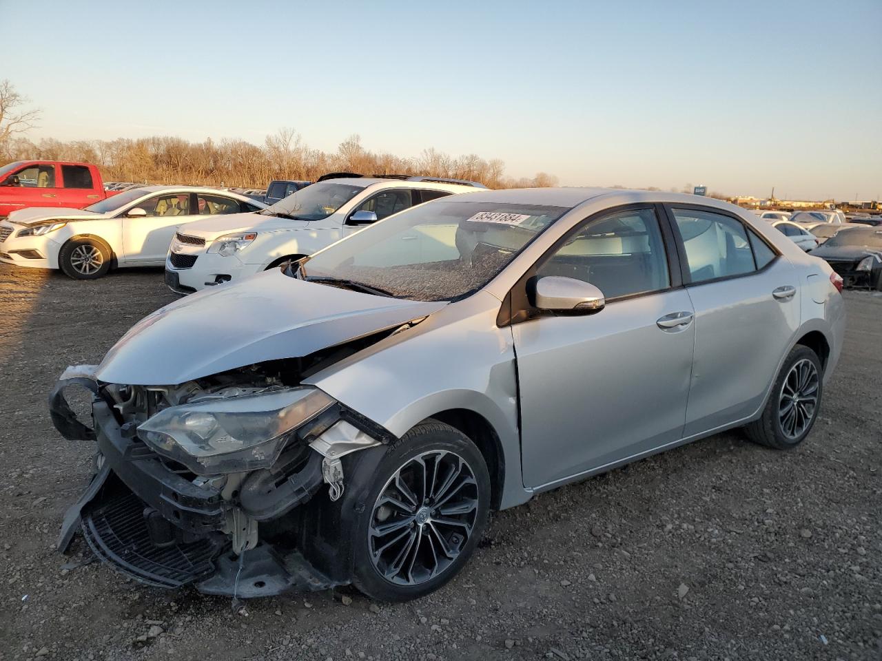 2014 Toyota Corolla VIN 5YFBURHEXEP063945