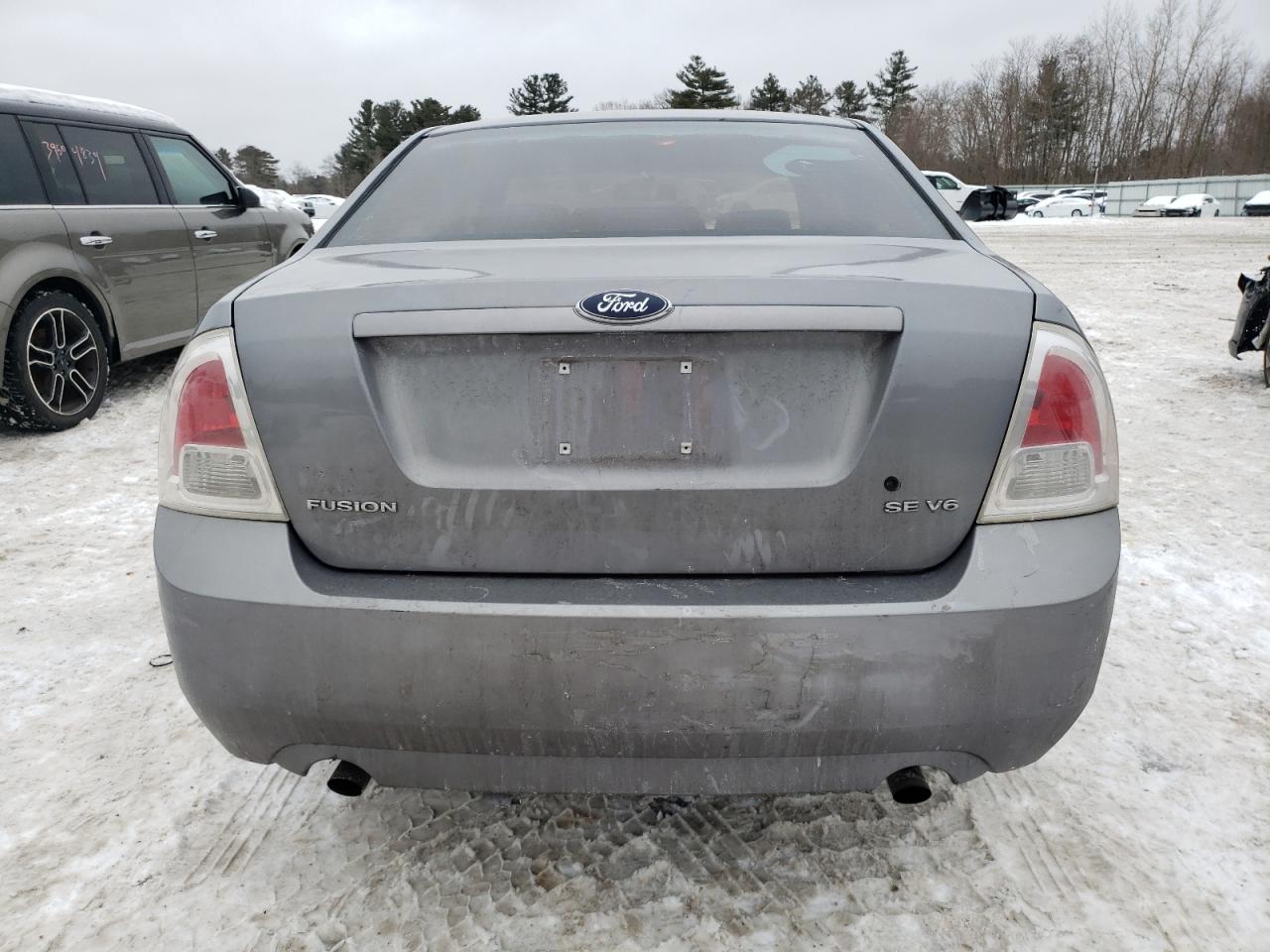 2006 Ford Fusion VIN 3FAHP07136R114358 Copart auction photo, front end / undercarriage damage thumbnail 6