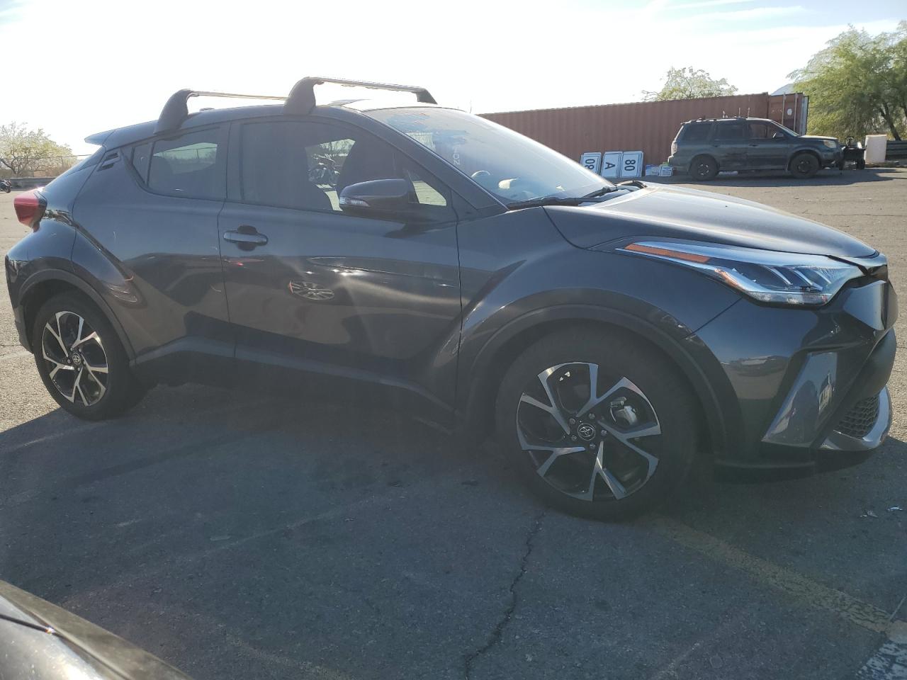 2021 Toyota C-HR VIN NMTKHMBX2MR138689 Copart auction photo, all over damage thumbnail 4