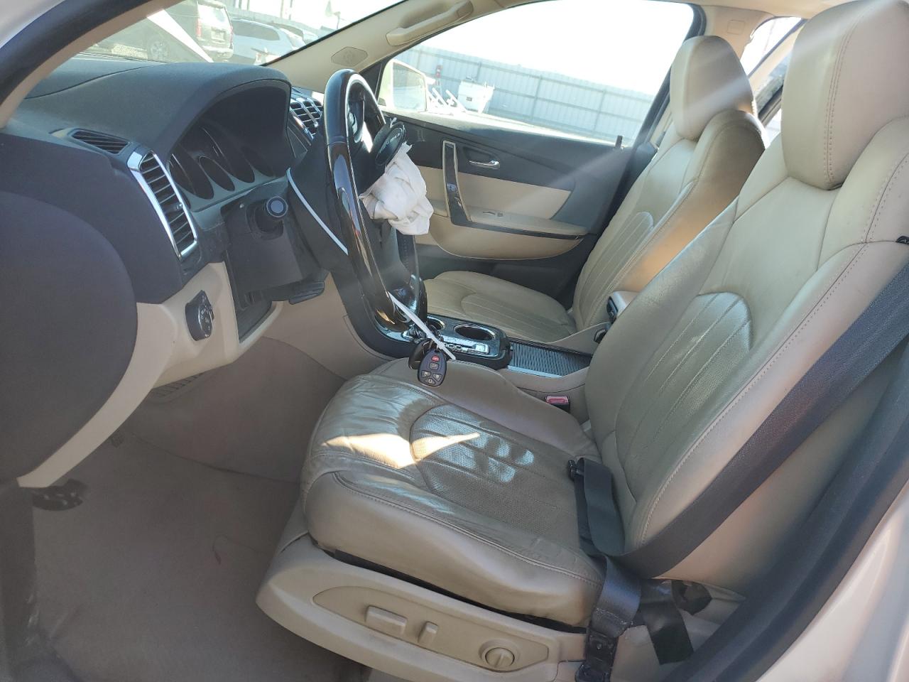 2012 GMC Acadia VIN 1GKKVTED7CJ343236 Copart auction photo, front end / side damage thumbnail 7