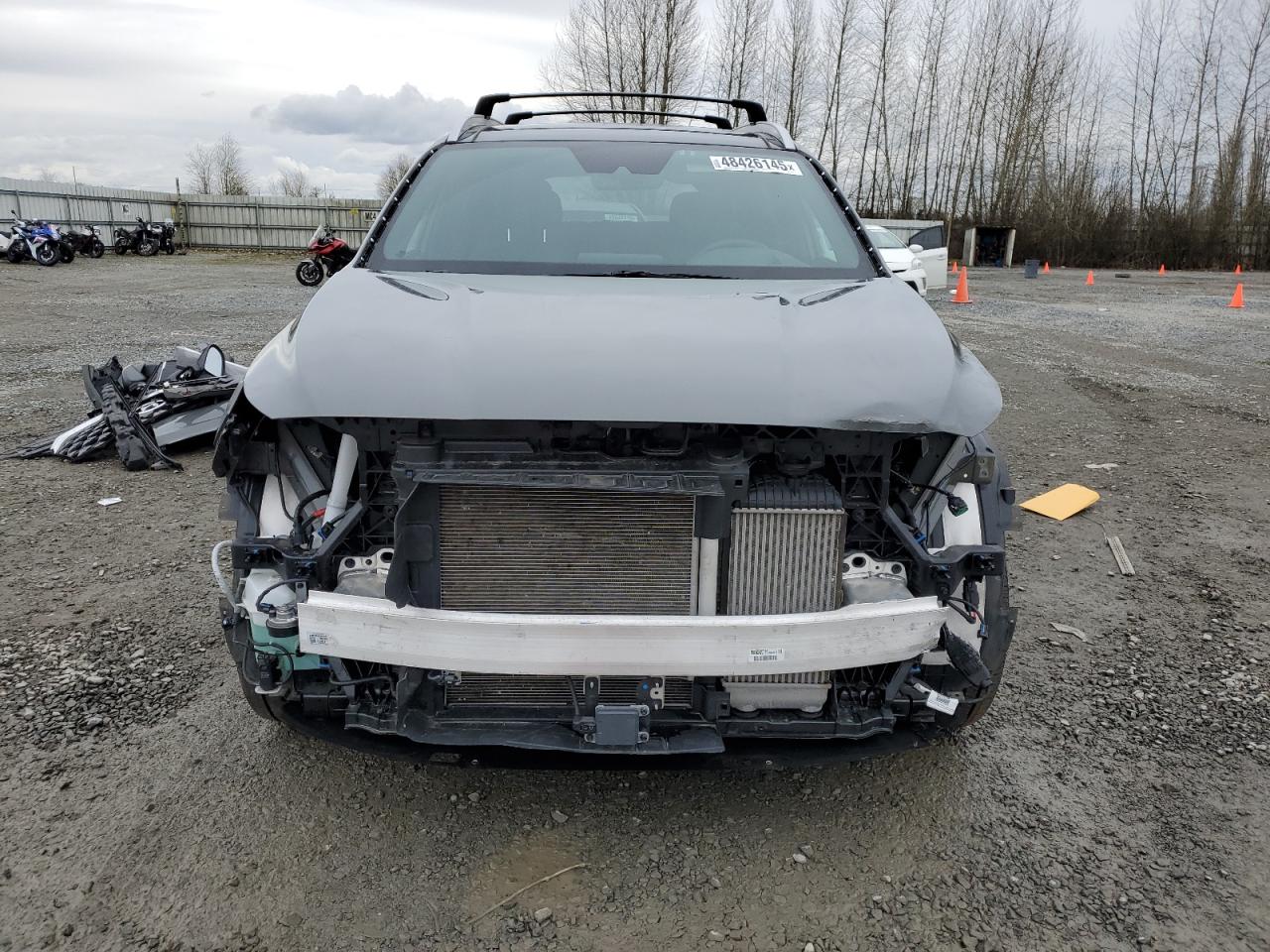 2023 Hyundai Santa Fe VIN 5NMS5DAL2PH643292 Copart auction photo, front end / rear end damage thumbnail 5
