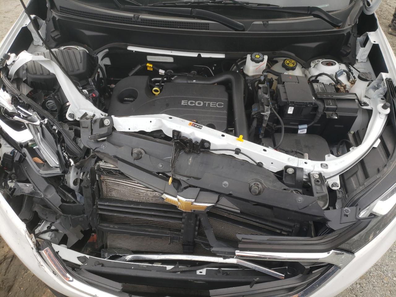 2021 Chevrolet Equinox VIN 3GNAXKEV5MS155293 Copart auction photo, front end / side damage thumbnail 13