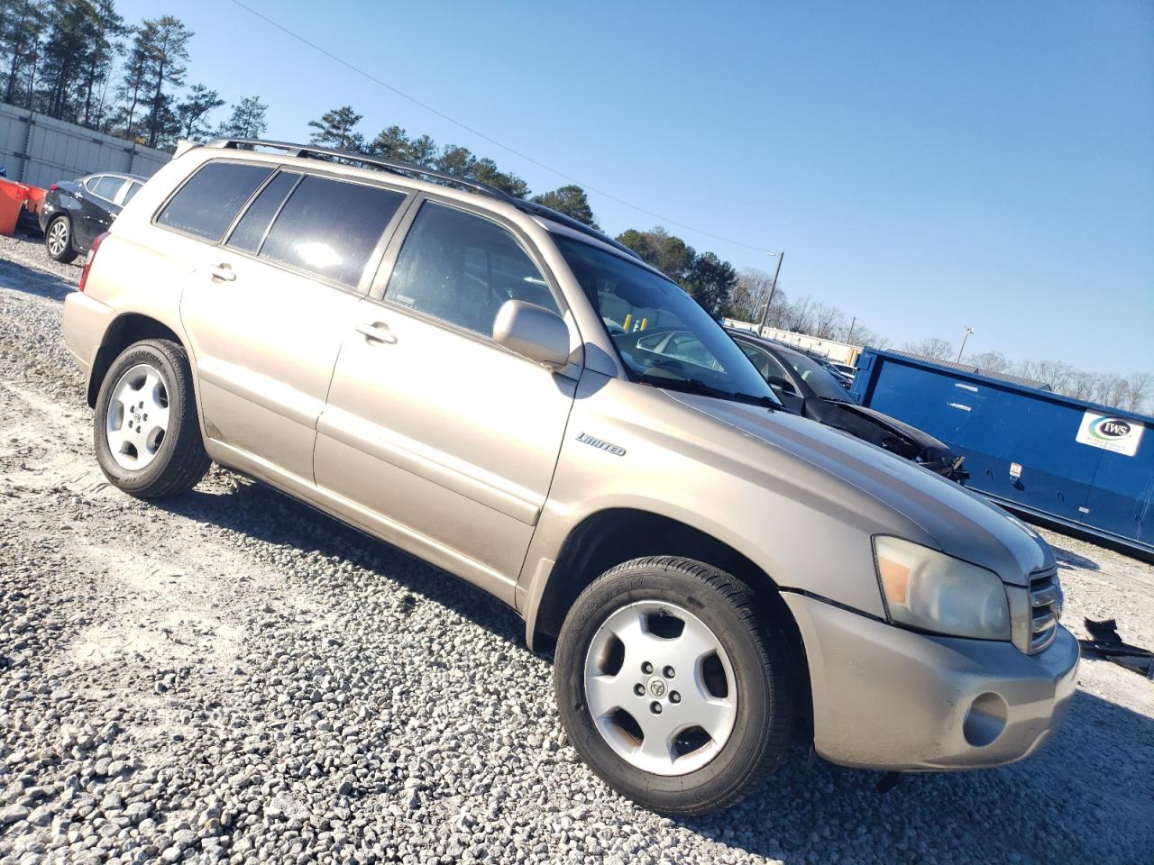 2004 Toyota Highlander VIN JTEEP21A940016624 Copart auction photo, minor dent/scratches damage thumbnail 4