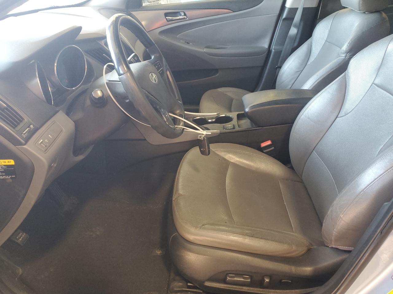 2011 Hyundai Sonata VIN KMHEC4A45BA013406 Copart auction photo, front end / side damage thumbnail 7