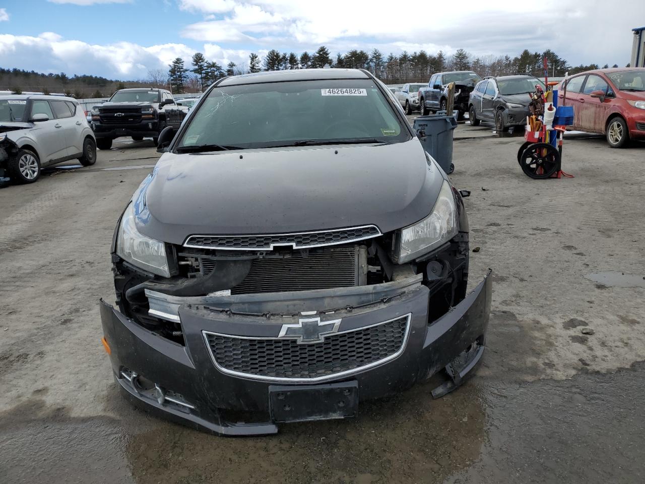 2014 Chevrolet Cruze VIN 1G1PC5SB1E7189296 Copart auction photo, front end / top/roof damage thumbnail 5