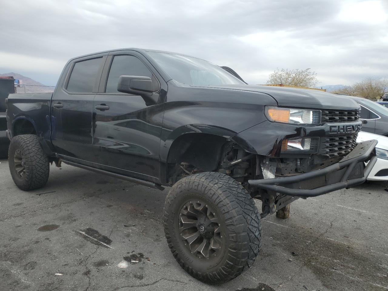 2019 Chevrolet Silverado VIN 3GCPYCEF6KG117800 Copart auction photo, front end damage thumbnail 4