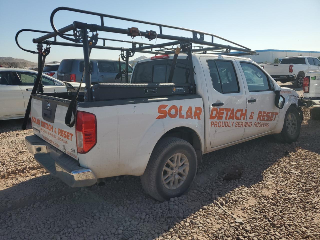 2014 Nissan Navara (Frontier) VIN 1N6AD0ER7EN710648 Copart auction photo, front end damage thumbnail 3
