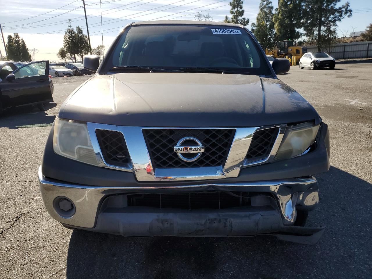 2009 Nissan Navara (Frontier) VIN 1N6AD07U49C405420 Copart auction photo, front end / side damage thumbnail 5