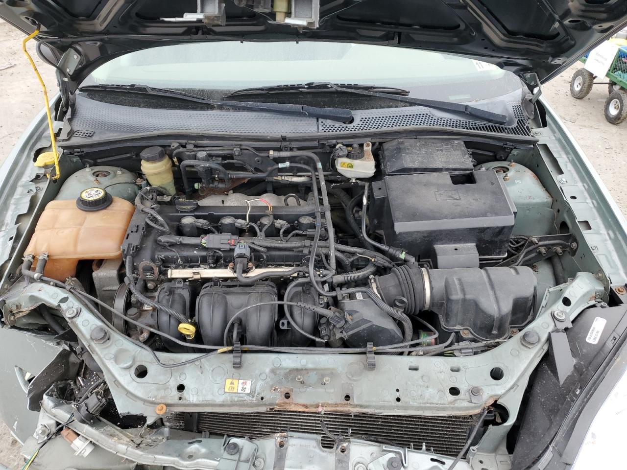 2005 Ford Focus VIN 1FAFP34N85W315457 Copart auction photo, front end / side damage thumbnail 11