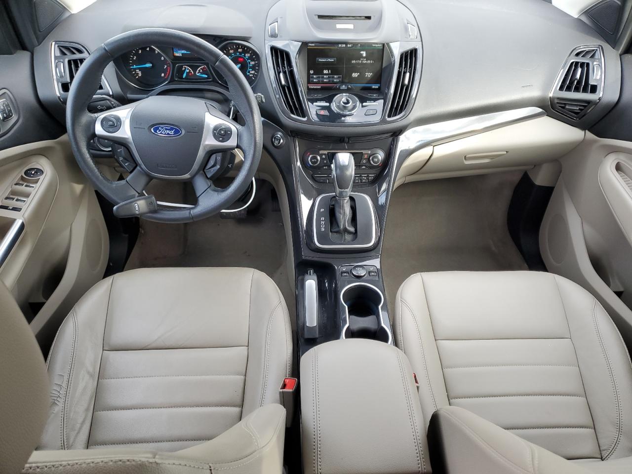 2014 Ford Escape VIN 1FMCU0JX8EUA27505 Copart auction photo, rear end damage thumbnail 8