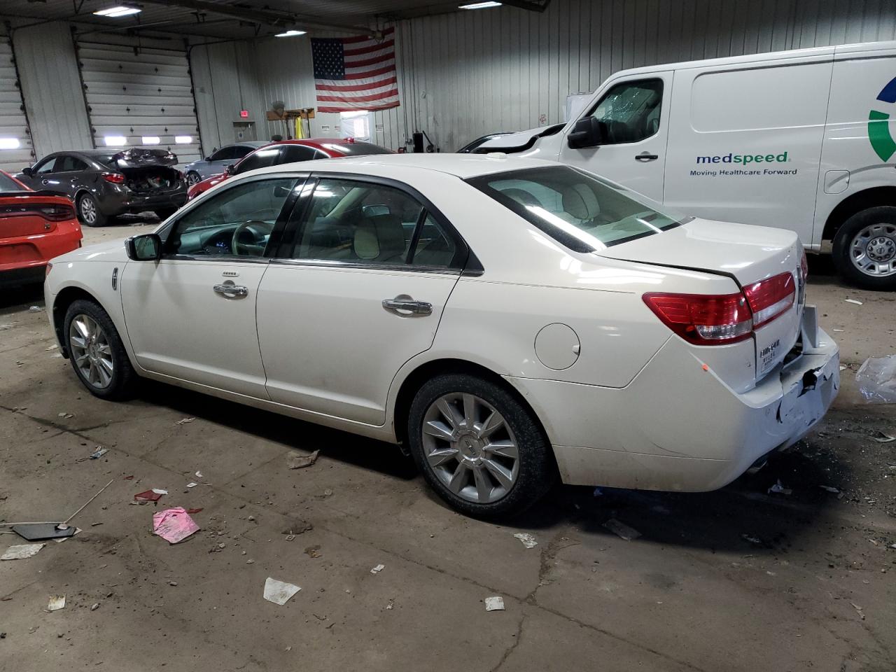 2012 Lincoln MKZ VIN 3LNHL2JC9CR800780 Copart auction photo, rear end damage thumbnail 2