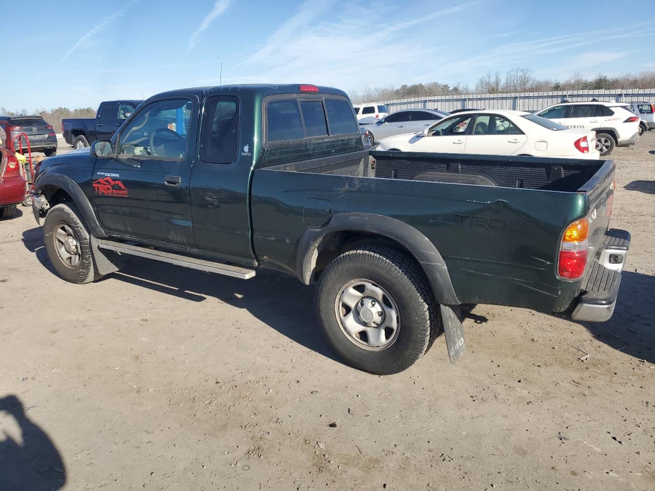 2003 Toyota Tacoma VIN 5TEWM72N63Z299806 Copart auction photo, front end / rear end damage thumbnail 2