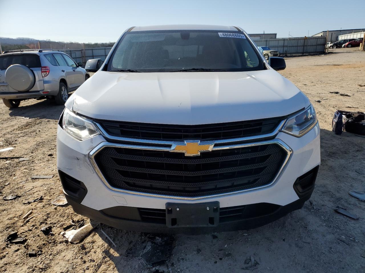 2018 Chevrolet Traverse VIN 1GNERFKW2JJ282581 Copart auction photo, side / rear end damage thumbnail 5