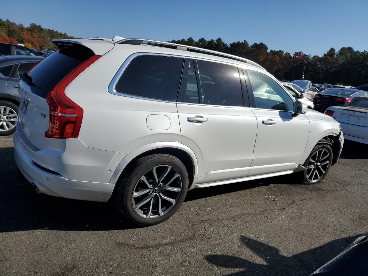 2018 Volvo XC90 VIN YV4102PK8J1341095 Copart auction photo, front end damage thumbnail 3