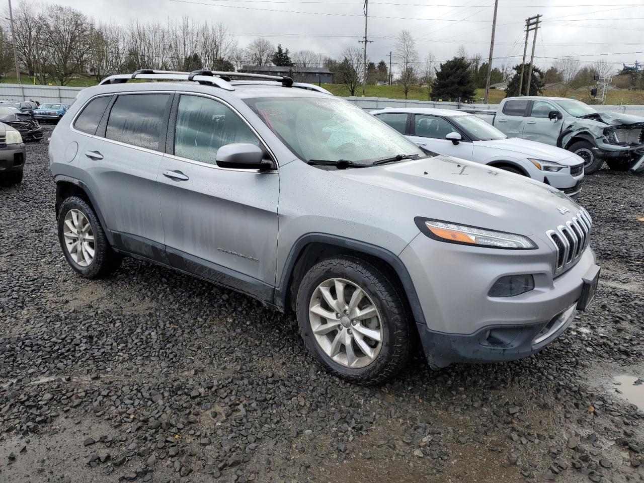 2015 Jeep Grand Cherokee VIN 1C4PJMDS7FW662727 Copart auction photo, rear end damage thumbnail 4