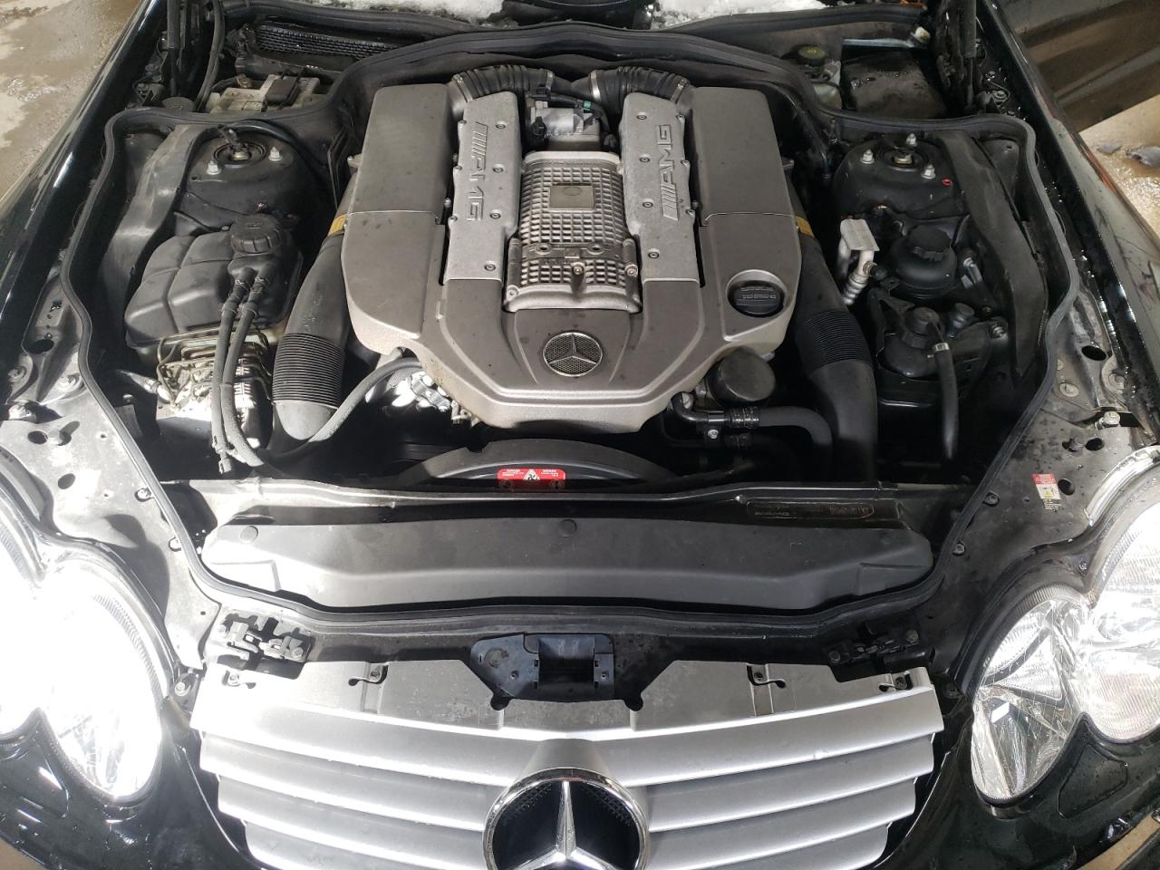 2003 Mercedes-Benz SL-klasse VIN WDBSK74F03F037186 Copart auction photo, front end damage thumbnail 11