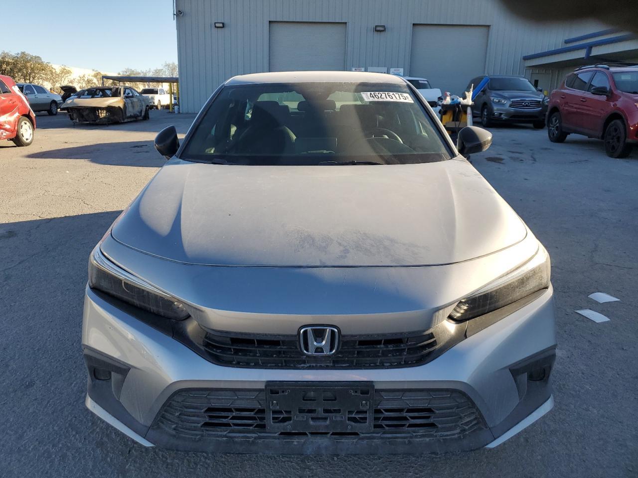 2022 Honda Civic VIN 2HGFE2F51NH600976 Copart auction photo, rear end damage thumbnail 5