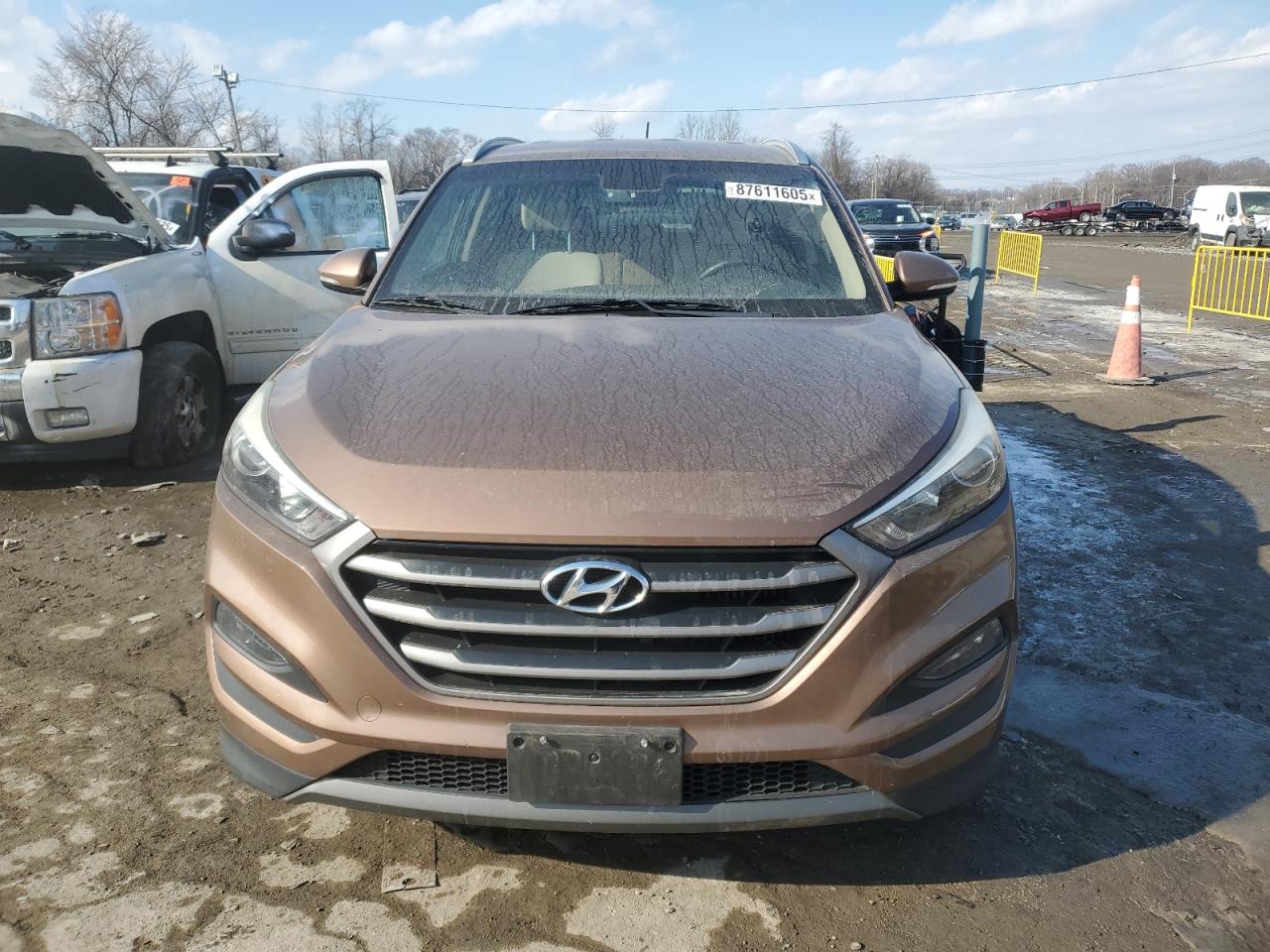 2016 Hyundai Tucson VIN KM8J3CA24GU025821 Copart auction photo, mechanical damage thumbnail 5