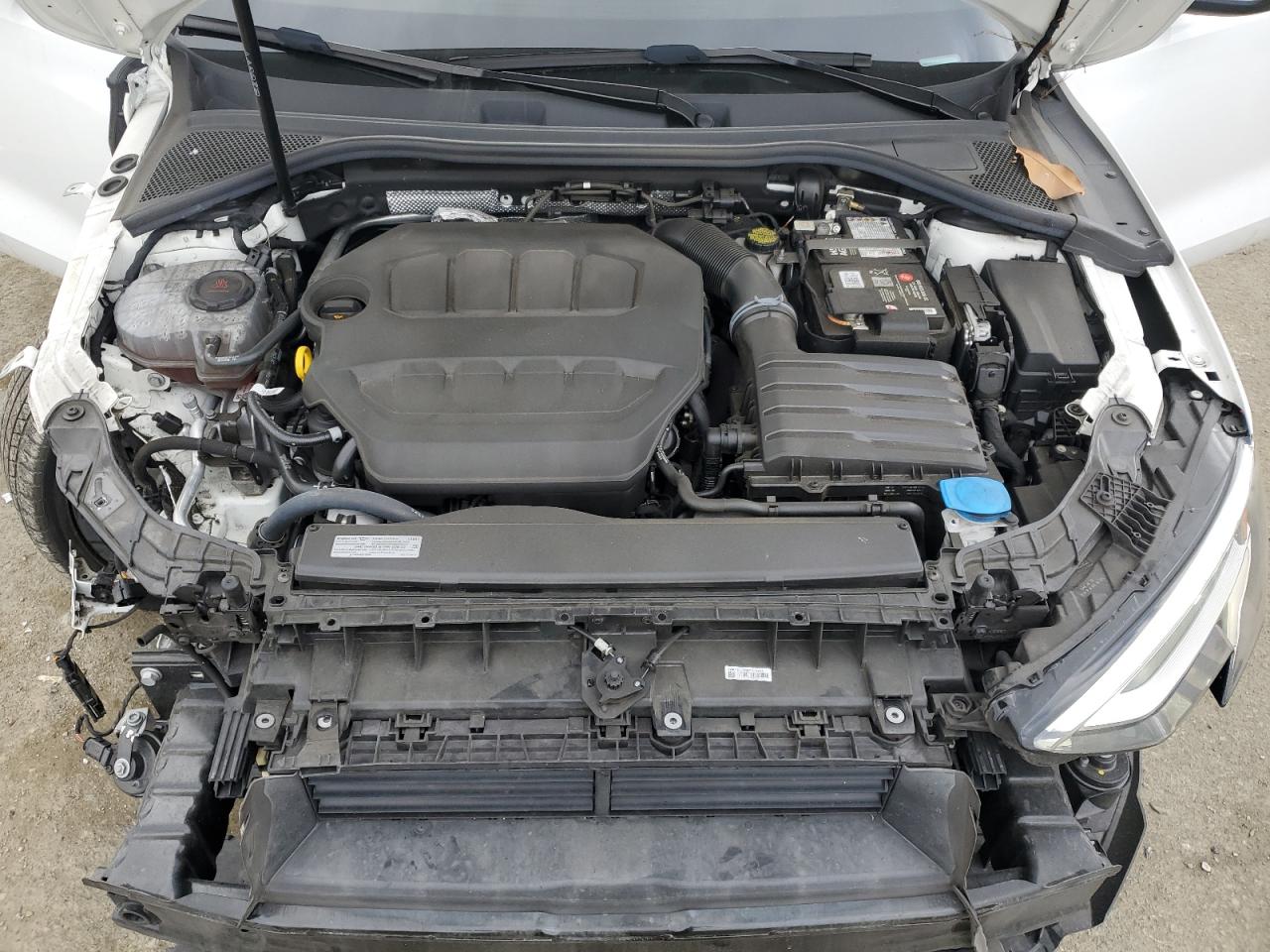 2022 Audi A3 VIN WAUBUDGY5NA013213 Copart auction photo, front end damage thumbnail 12