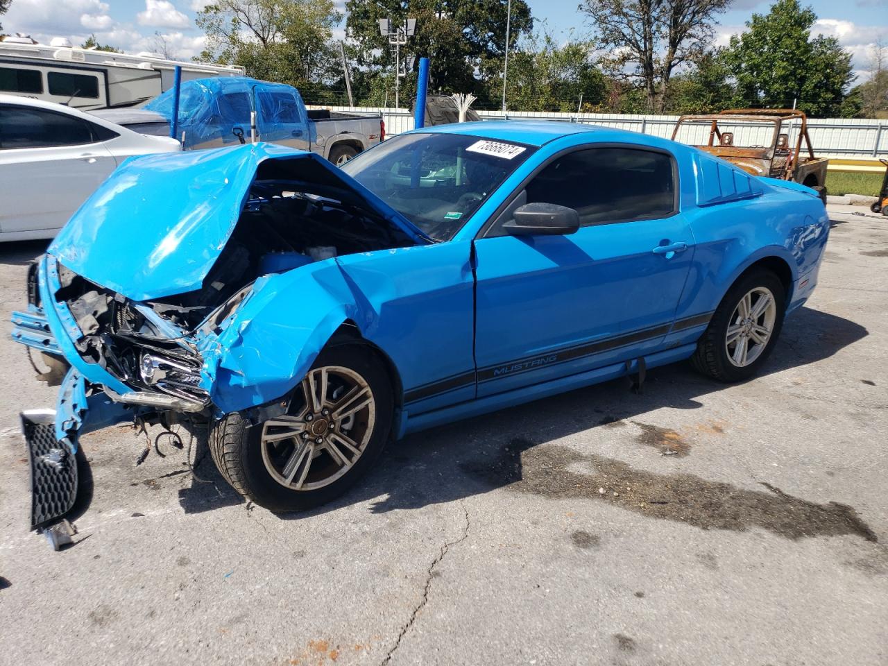 2013 Ford Mustang VIN 1ZVBP8AM3D5247216