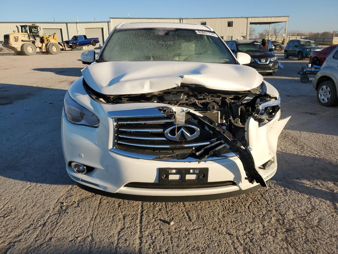 2014 Infiniti QX60 VIN 5N1AL0MM5EC503095 Copart auction photo, front end / minor dent/scratches damage thumbnail 5
