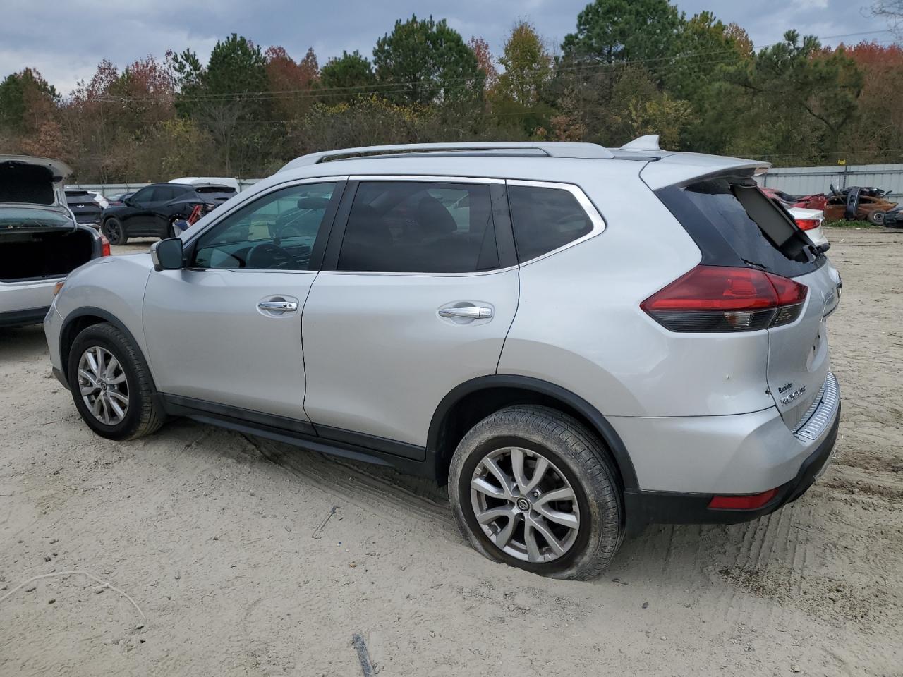 2018 Nissan Rogue VIN 5N1AT2MV4JC760974 Copart auction photo, rear end / all over damage thumbnail 2