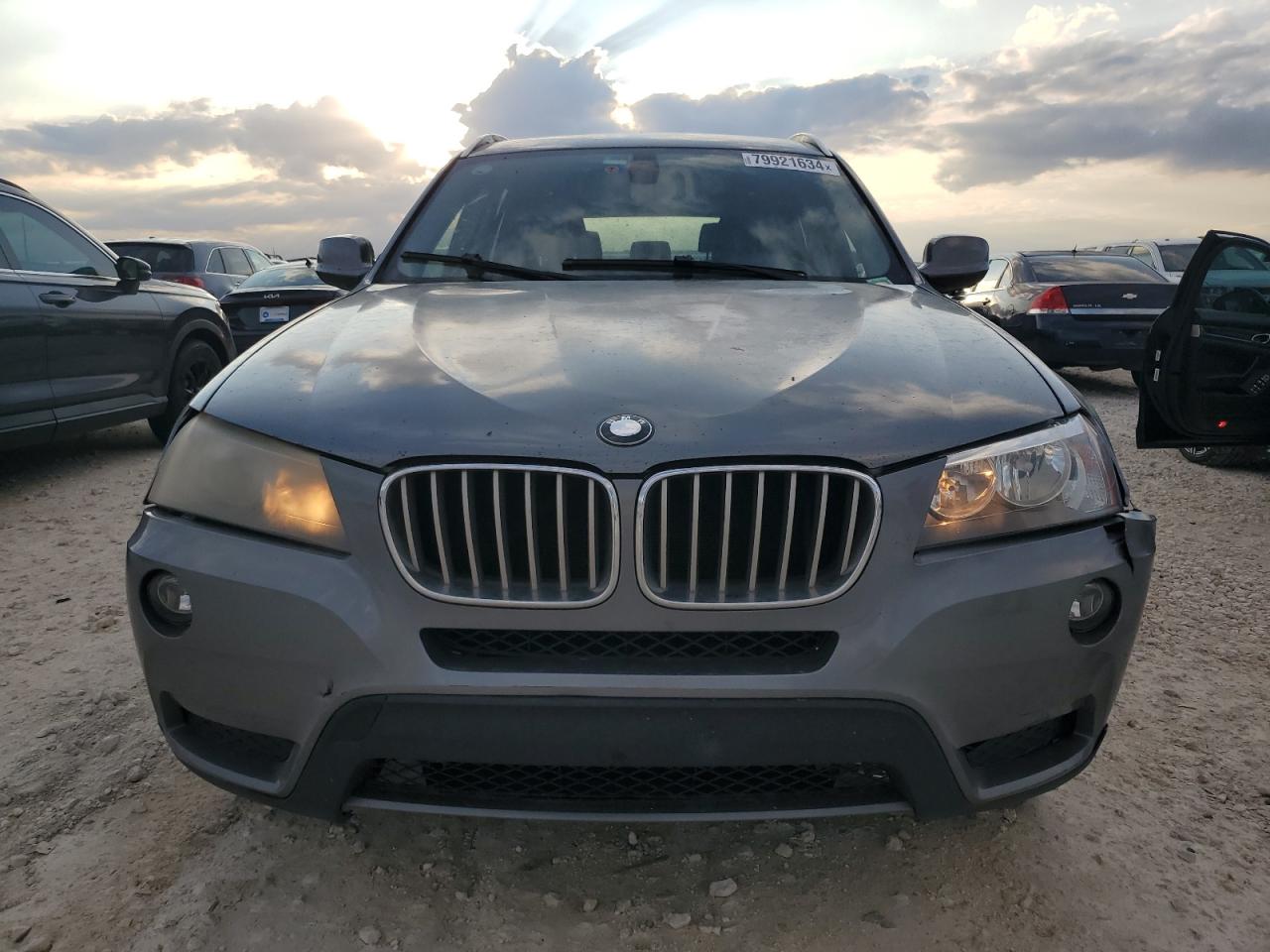 2012 BMW X3 VIN 5UXWX5C51CL722766 Copart auction photo, all over damage thumbnail 5