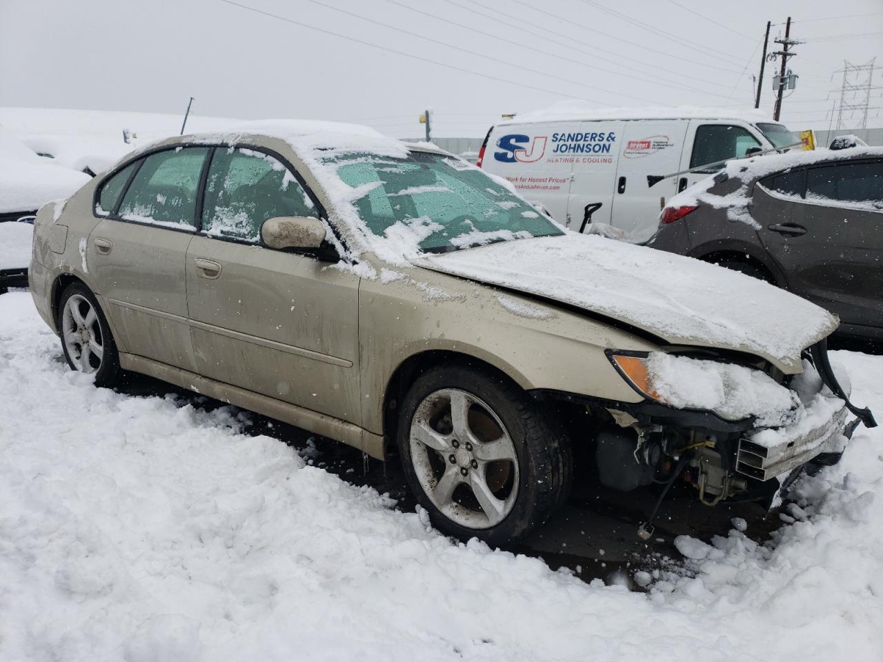 2008 Subaru Legacy VIN 4S3BL616687200647 Copart auction photo, front end / rear end damage thumbnail 4
