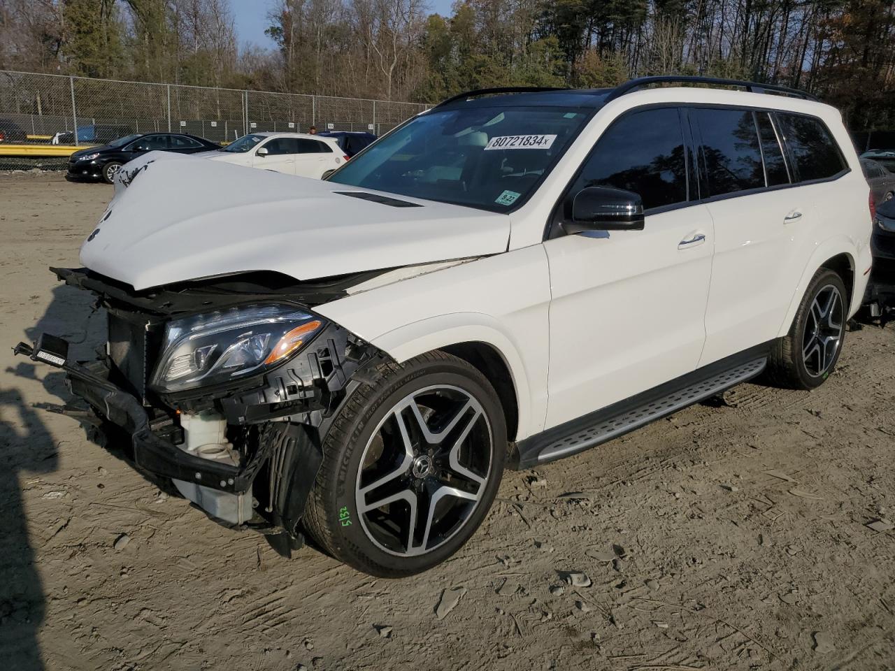 2018 Mercedes-Benz GLS-klasse VIN 4JGDF7DE0JB015355