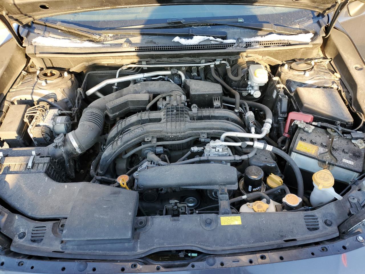 2021 Subaru XV VIN JF2GTAPC2MH359743 Copart auction photo, undercarriage / front end damage thumbnail 12