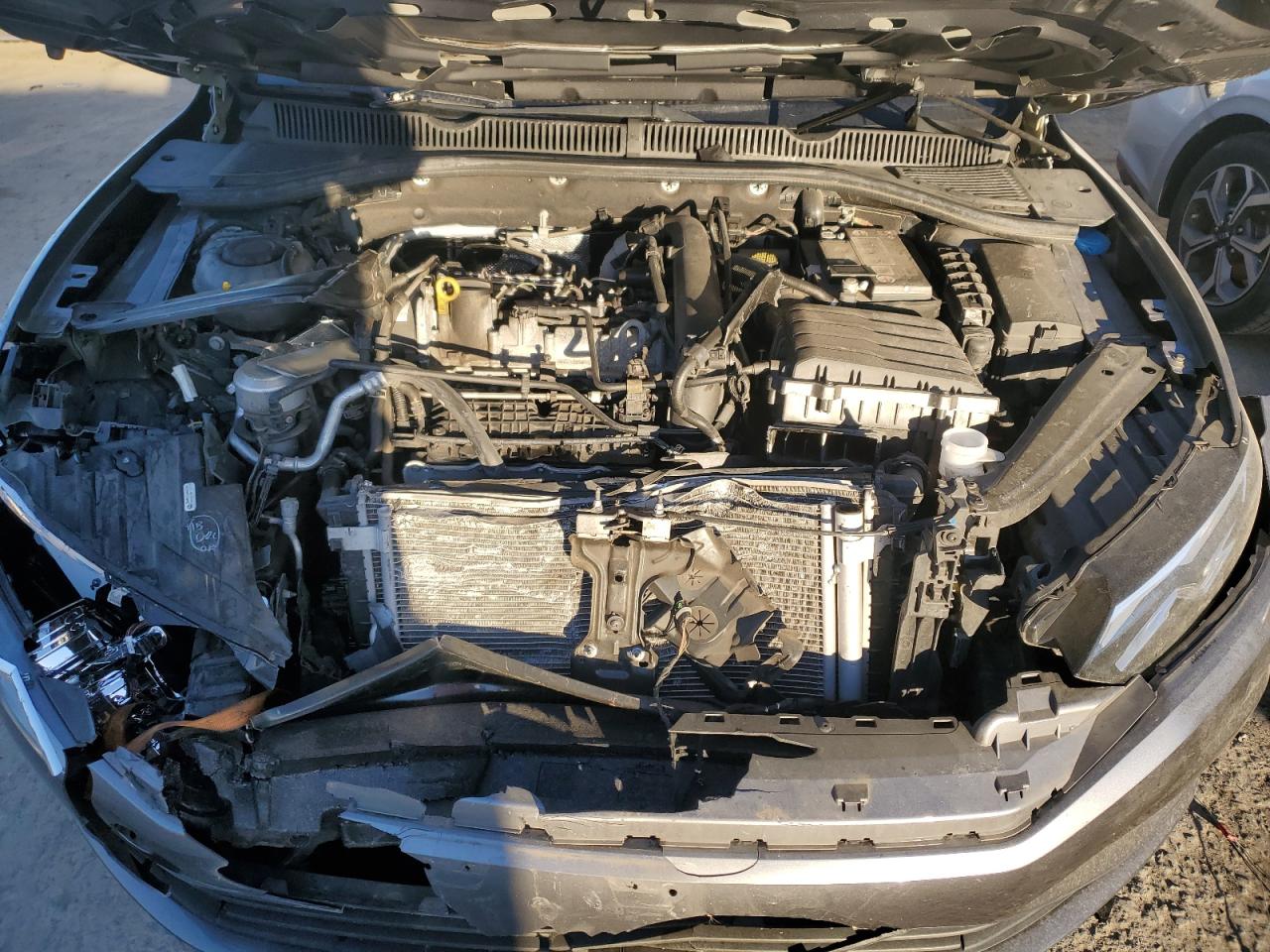 2021 Volkswagen Jetta VIN 3VWN57BU5MM079391 Copart auction photo, front end damage thumbnail 11