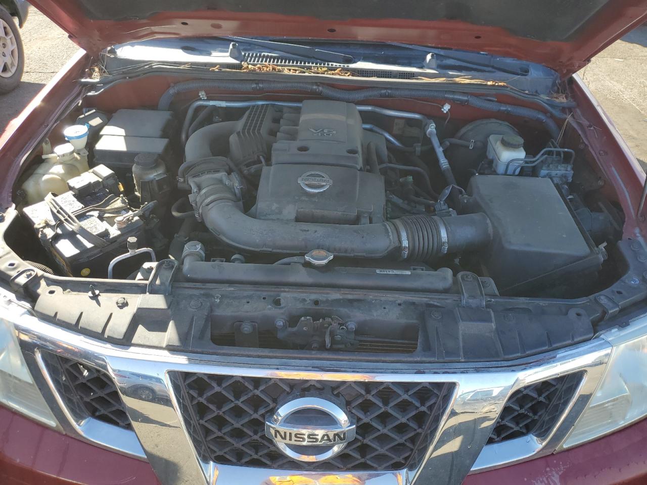 2012 Nissan Navara (Frontier) VIN 1N6AD0ER3CC446594 Copart auction photo, front end / side damage thumbnail 11