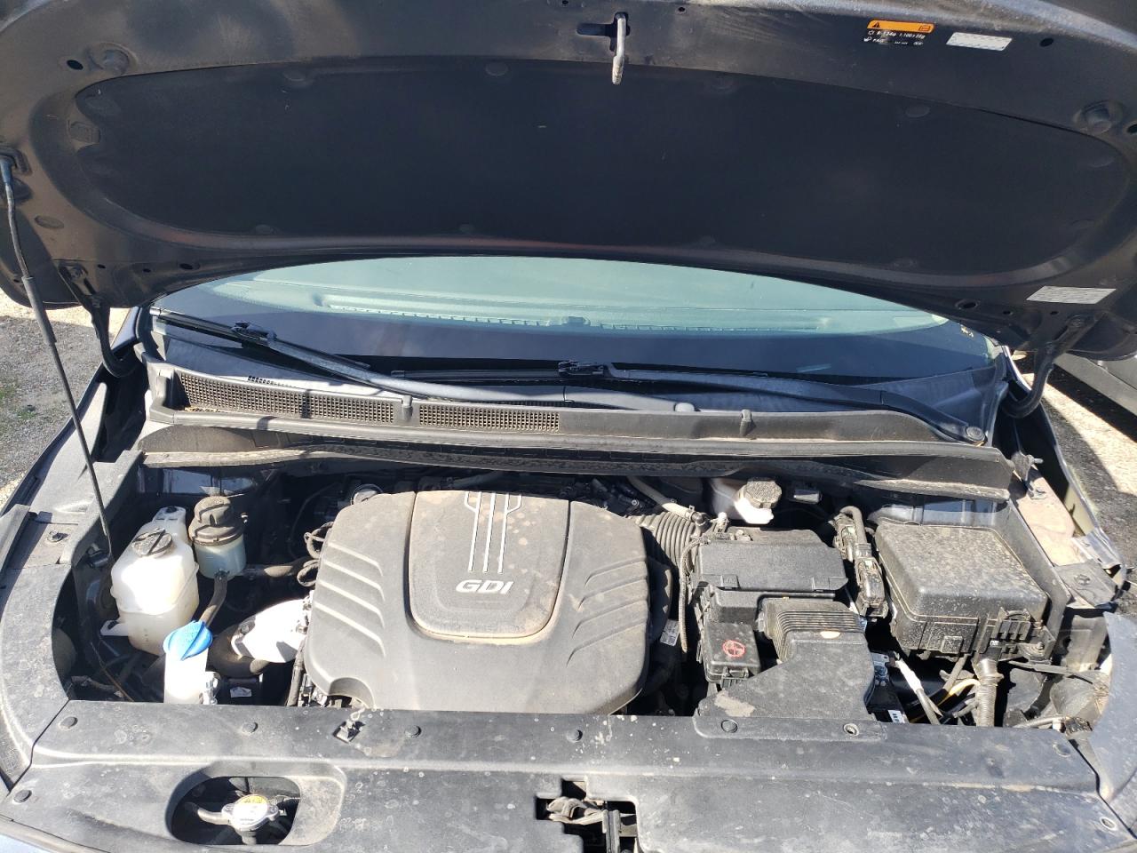 2017 KIA Sedona VIN KNDMB5C12H6220049 Copart auction photo, front end / side damage thumbnail 12
