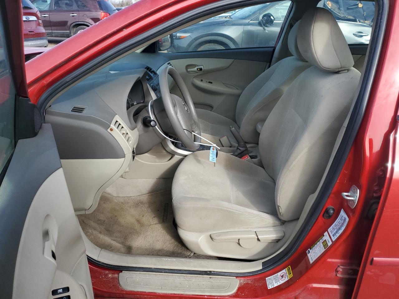 2009 Toyota Corolla VIN 1NXBU40E99Z019745 Copart auction photo, front end / rear end damage thumbnail 7