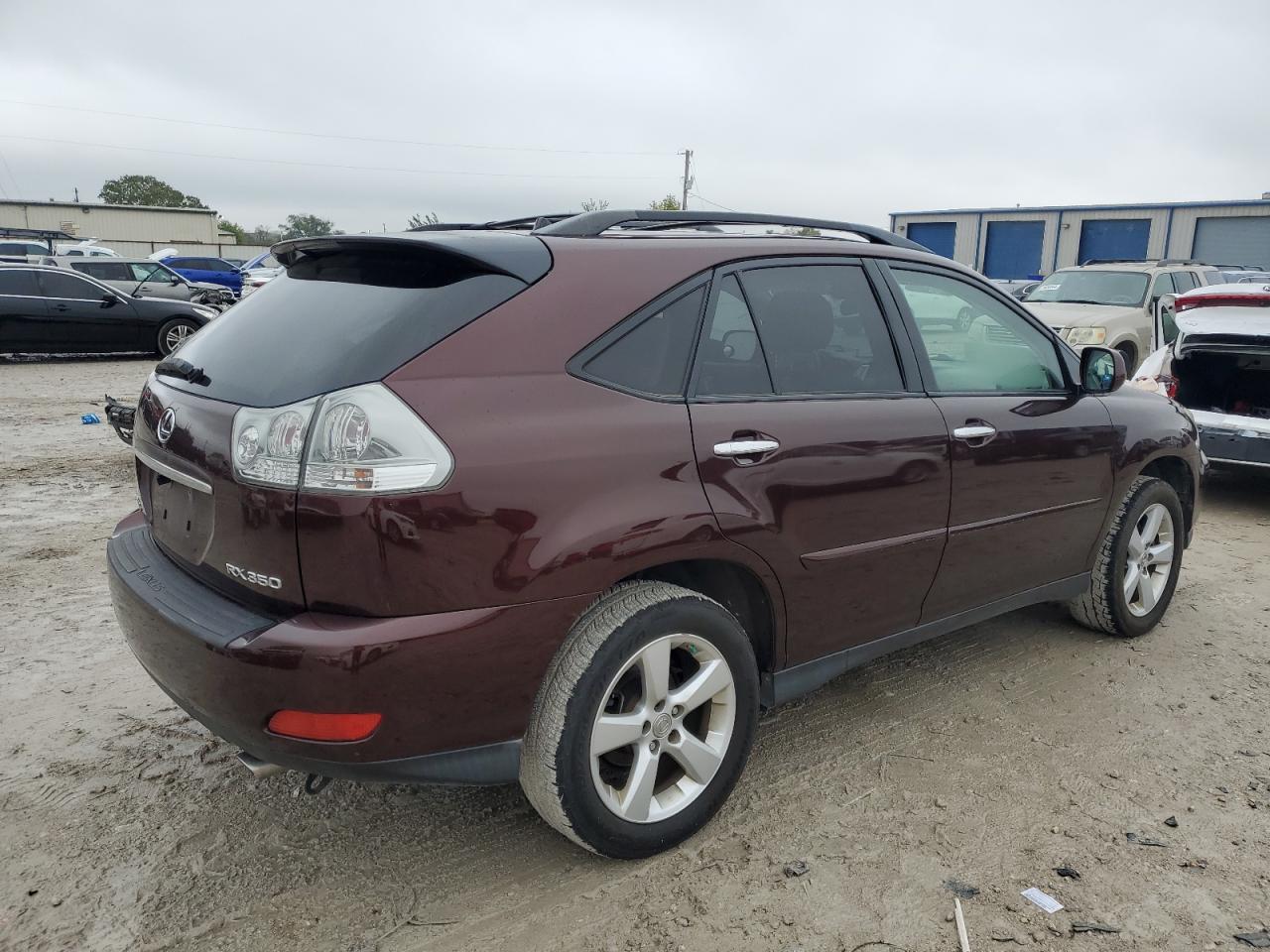 2008 Lexus RX VIN JTJGK31U580011497 Copart auction photo, side damage thumbnail 3