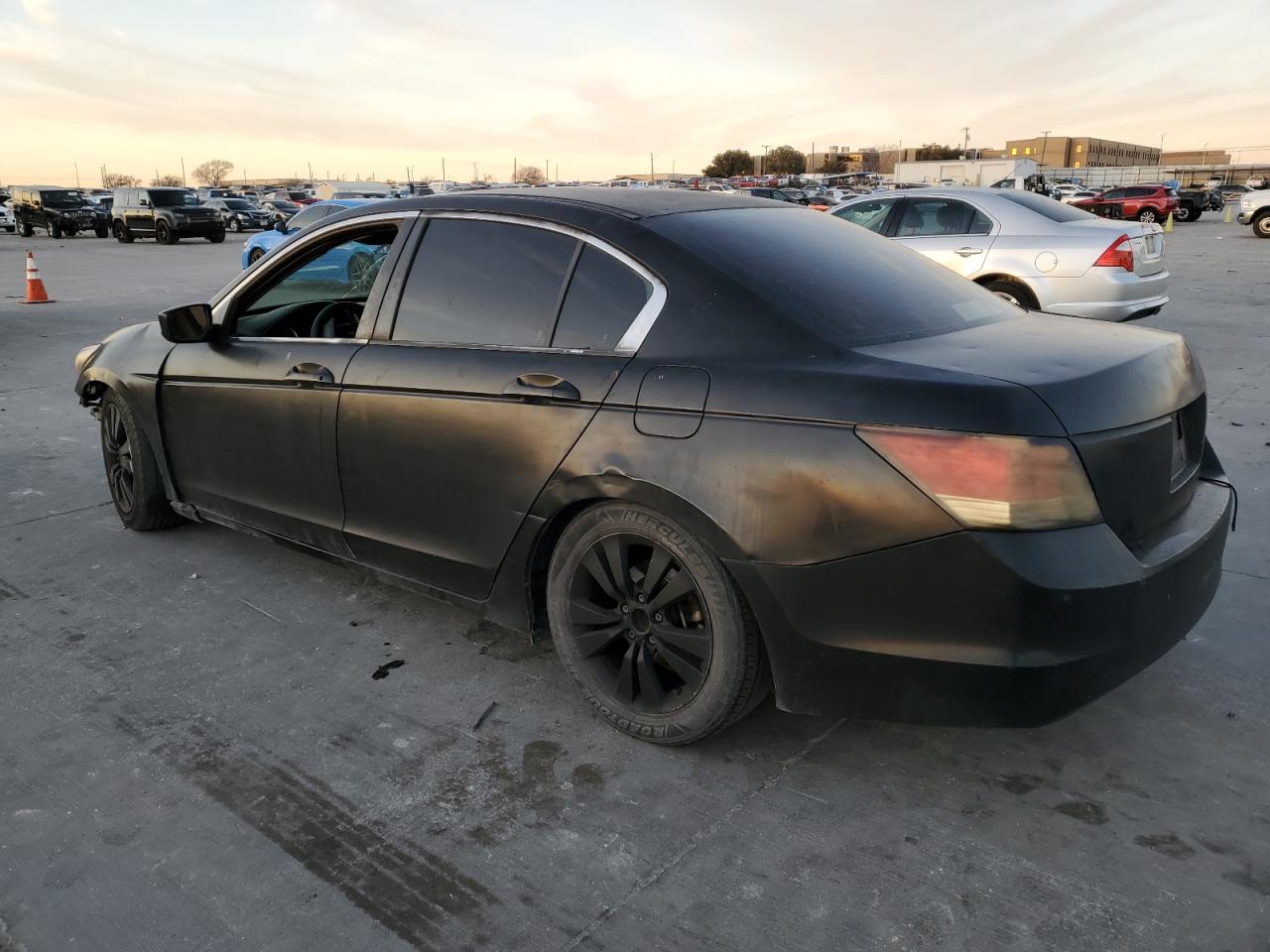 2008 Honda Accord VIN 1HGCP26318A158120 Copart auction photo, front end / hail damage thumbnail 2