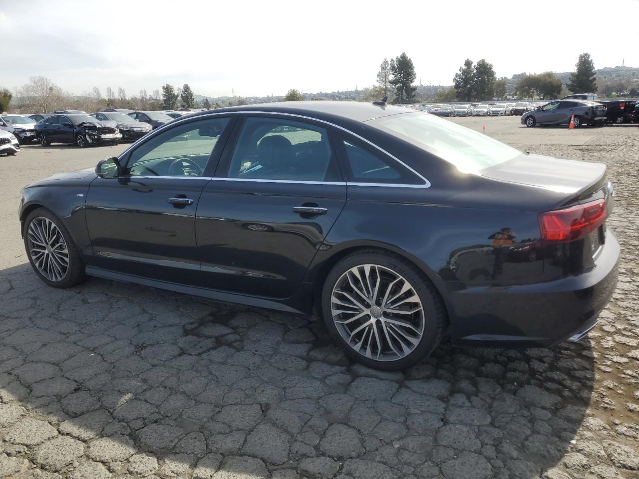 2018 Audi A6 VIN WAUG8AFC1JN054486 Copart auction photo, front end damage thumbnail 2