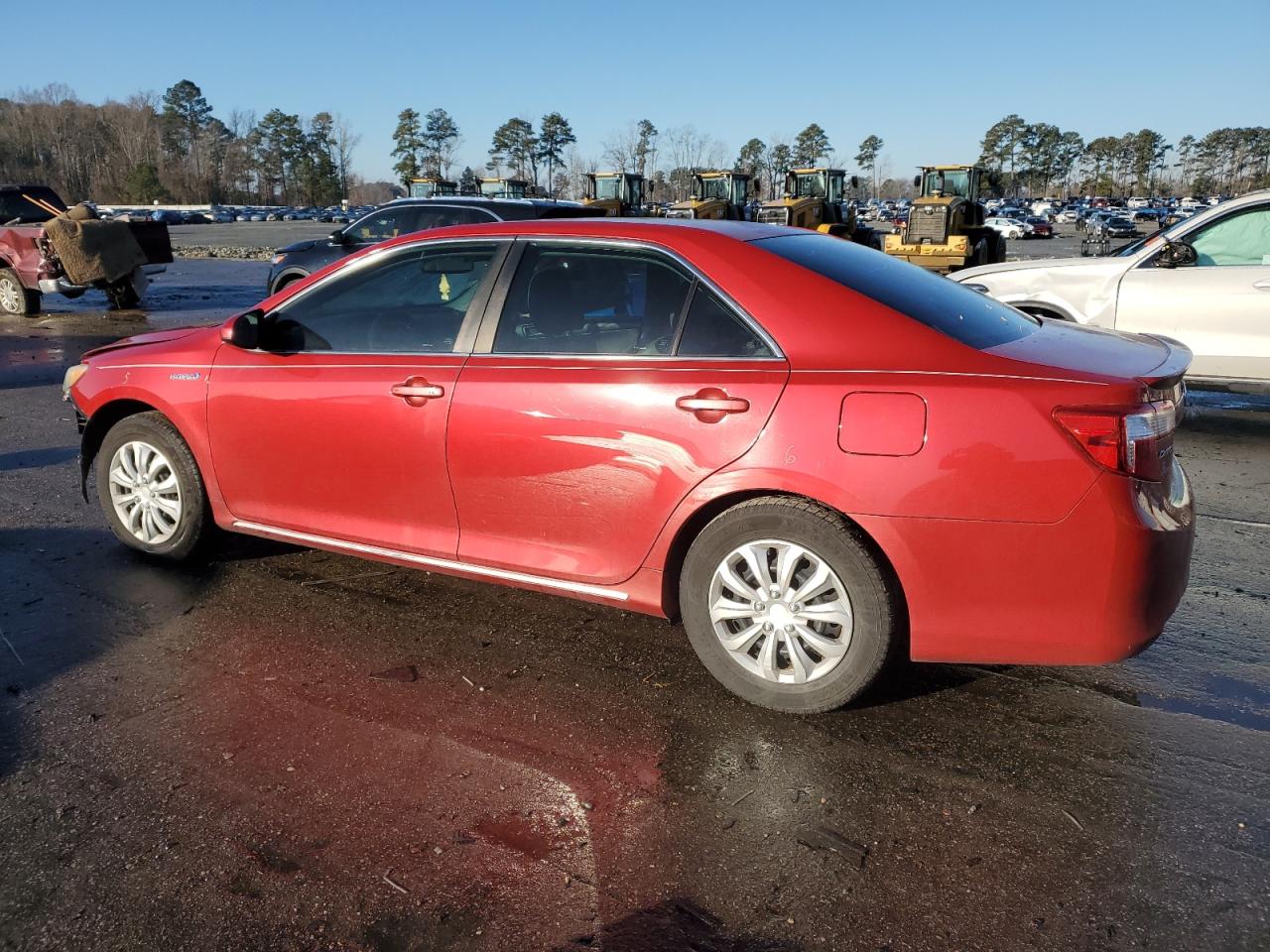 2014 Toyota Camry VIN 4T1BD1FK1EU119599 Copart auction photo, front end damage thumbnail 2