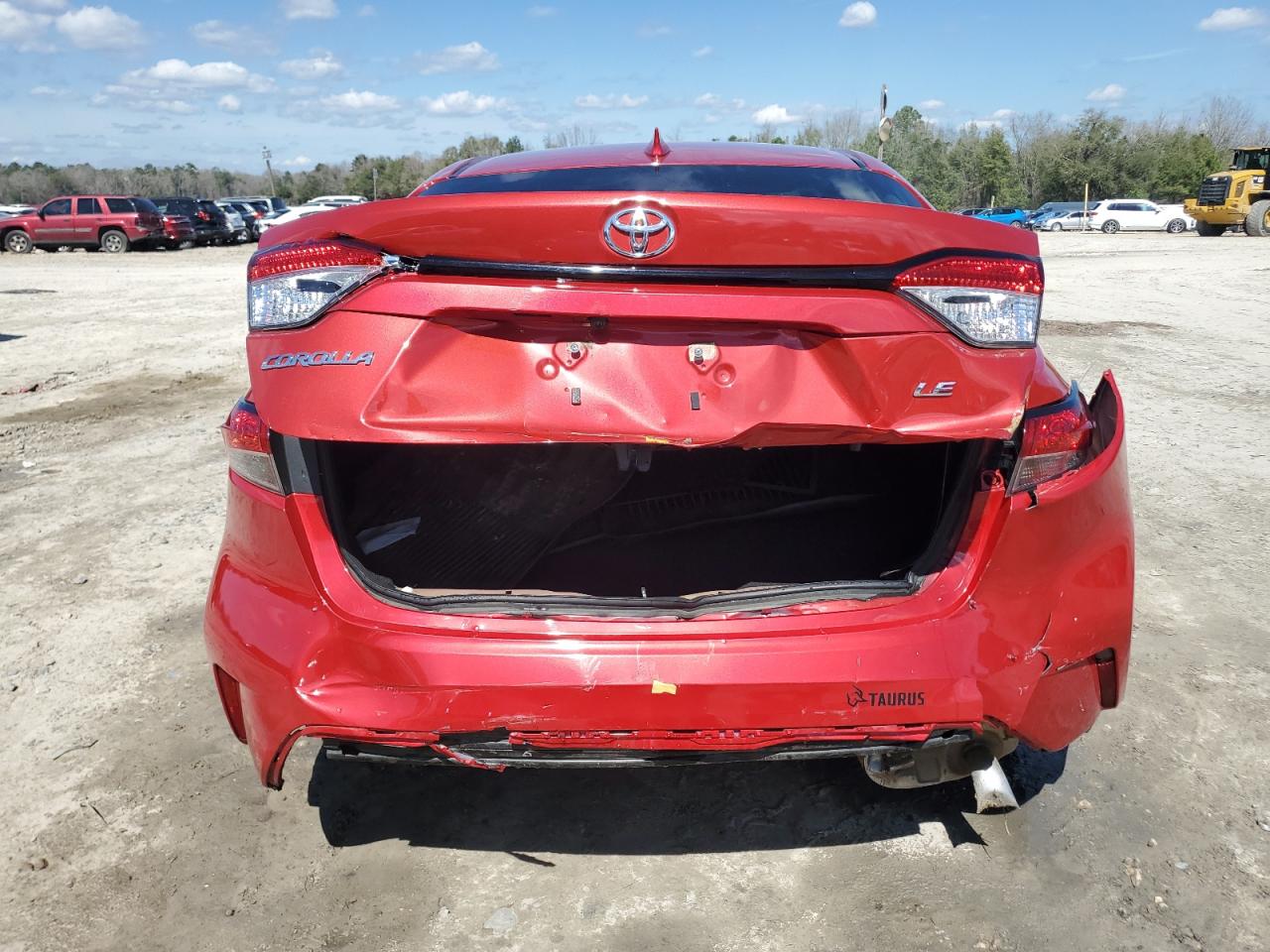 2021 Toyota Corolla VIN 5YFEPMAE1MP259529 Copart auction photo, rear end / front end damage thumbnail 6
