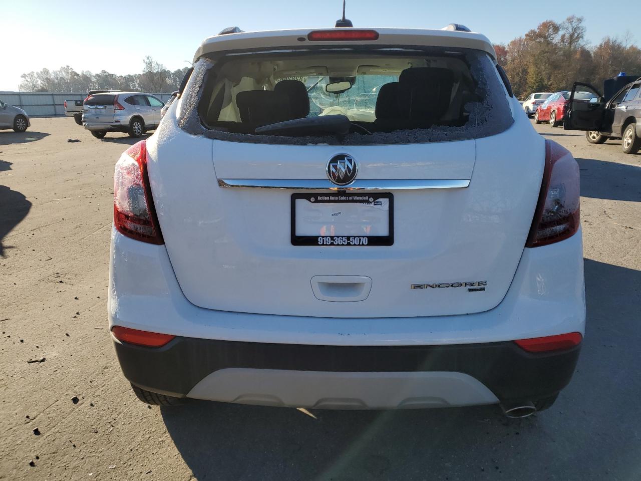2020 Buick Encore VIN KL4CJGSB7LB069627 Copart auction photo, all over damage thumbnail 6