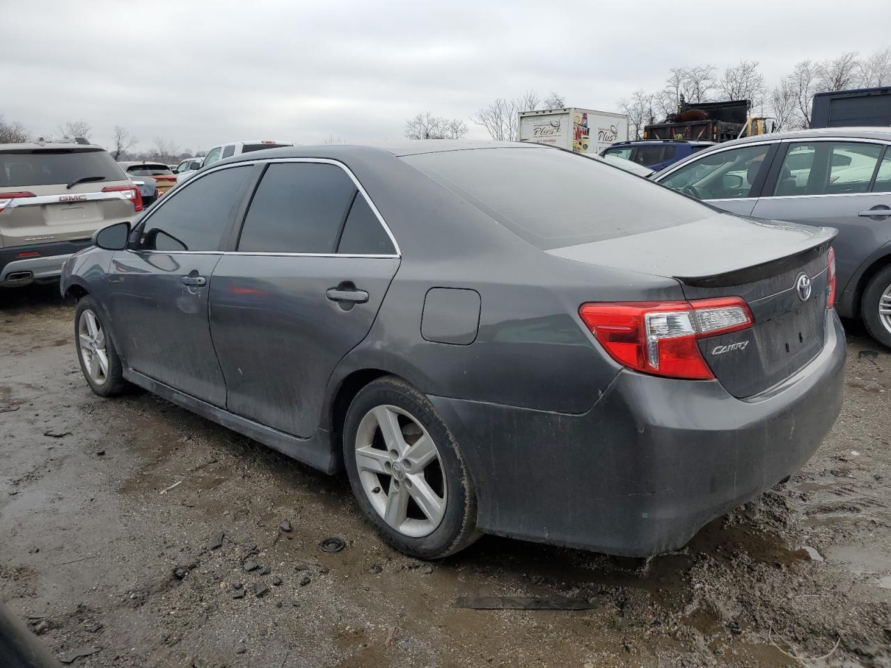 2014 Toyota Camry VIN 4T1BF1FK5EU410276 Copart auction photo, front end / side damage thumbnail 2
