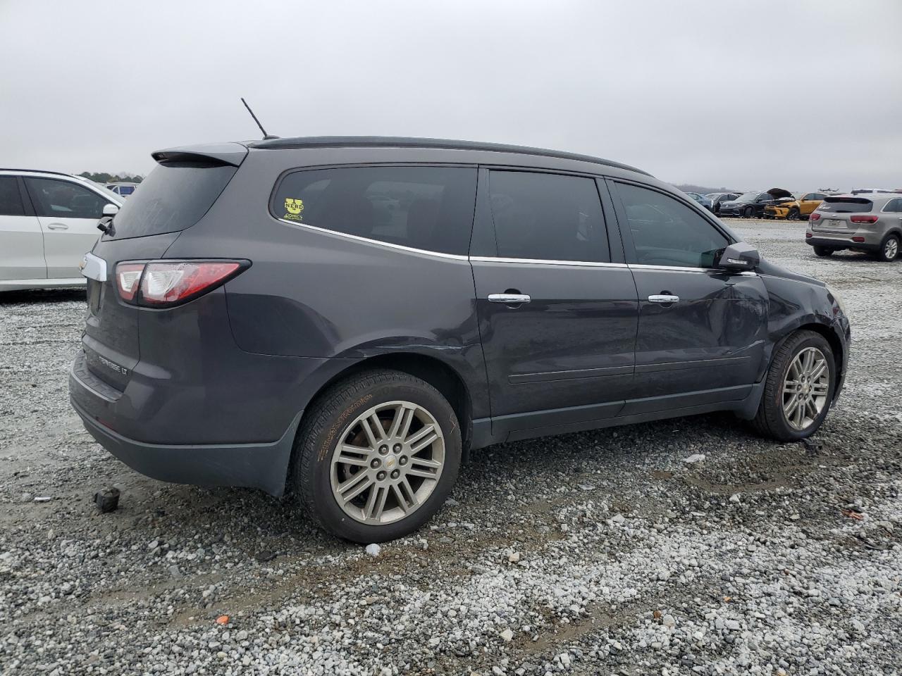 2015 Chevrolet Traverse VIN 1GNKVGKD0FJ278992 Copart auction photo, all over damage thumbnail 3