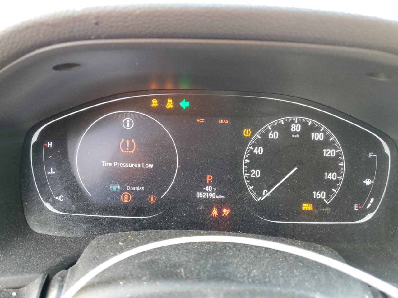 2018 Honda Accord VIN 1HGCV1F44JA055353 Copart auction photo, all over damage thumbnail 9