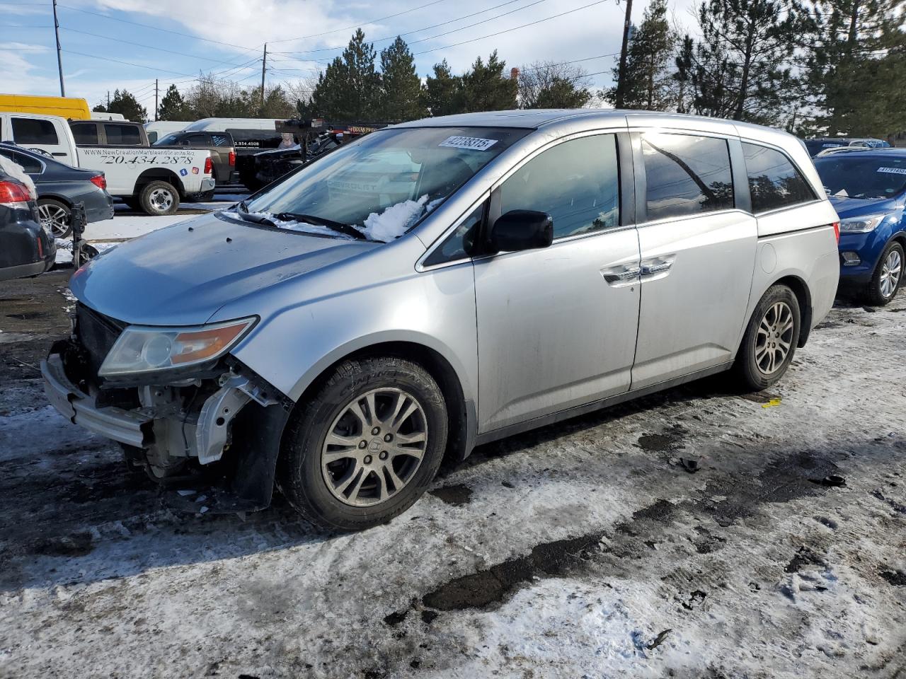 2012 Honda Odyssey VIN 5FNRL5H62CB025881