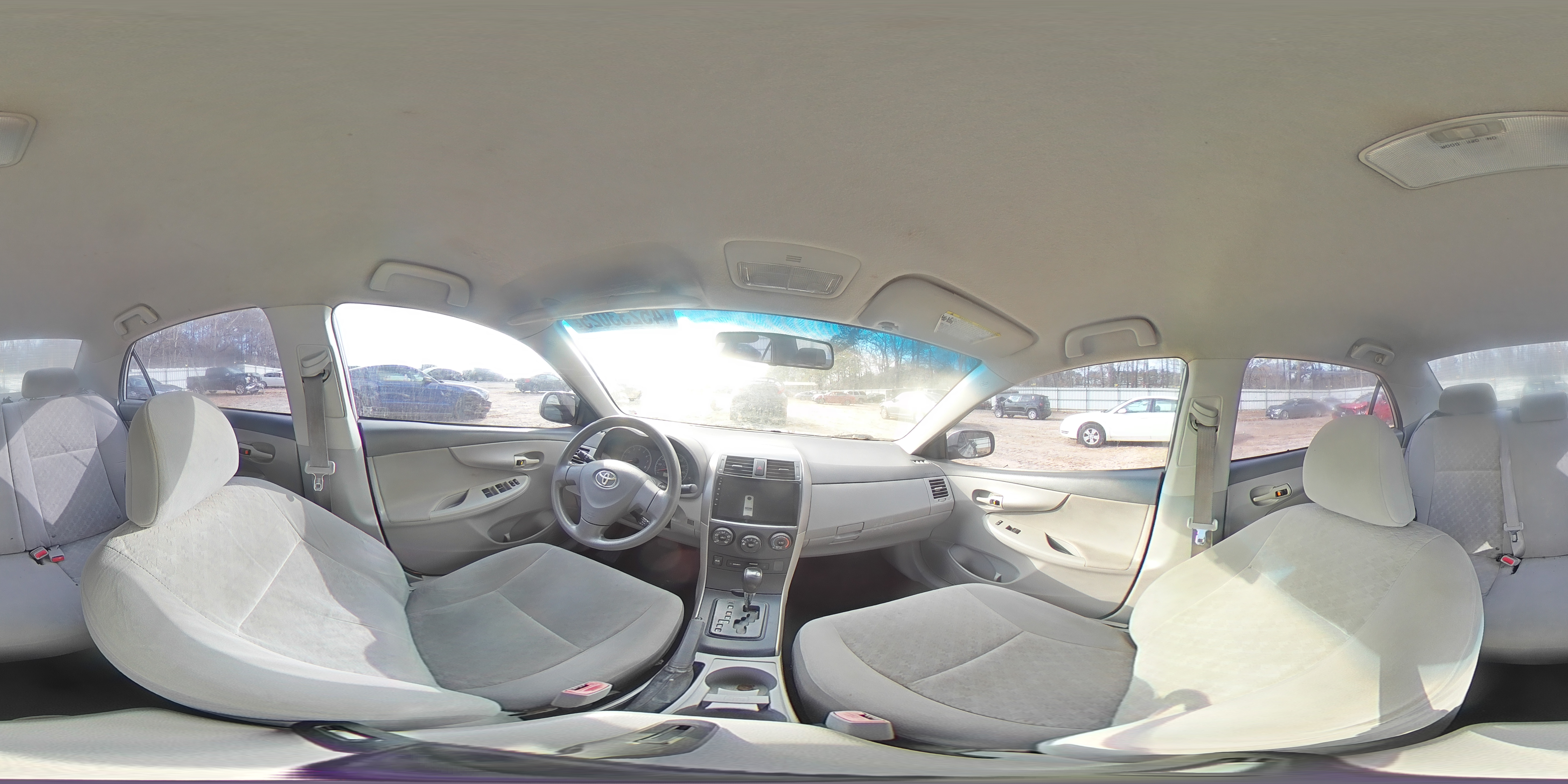 2009 Toyota Corolla VIN 1NXBU40E89Z051330 Copart auction photo, all over damage thumbnail 12